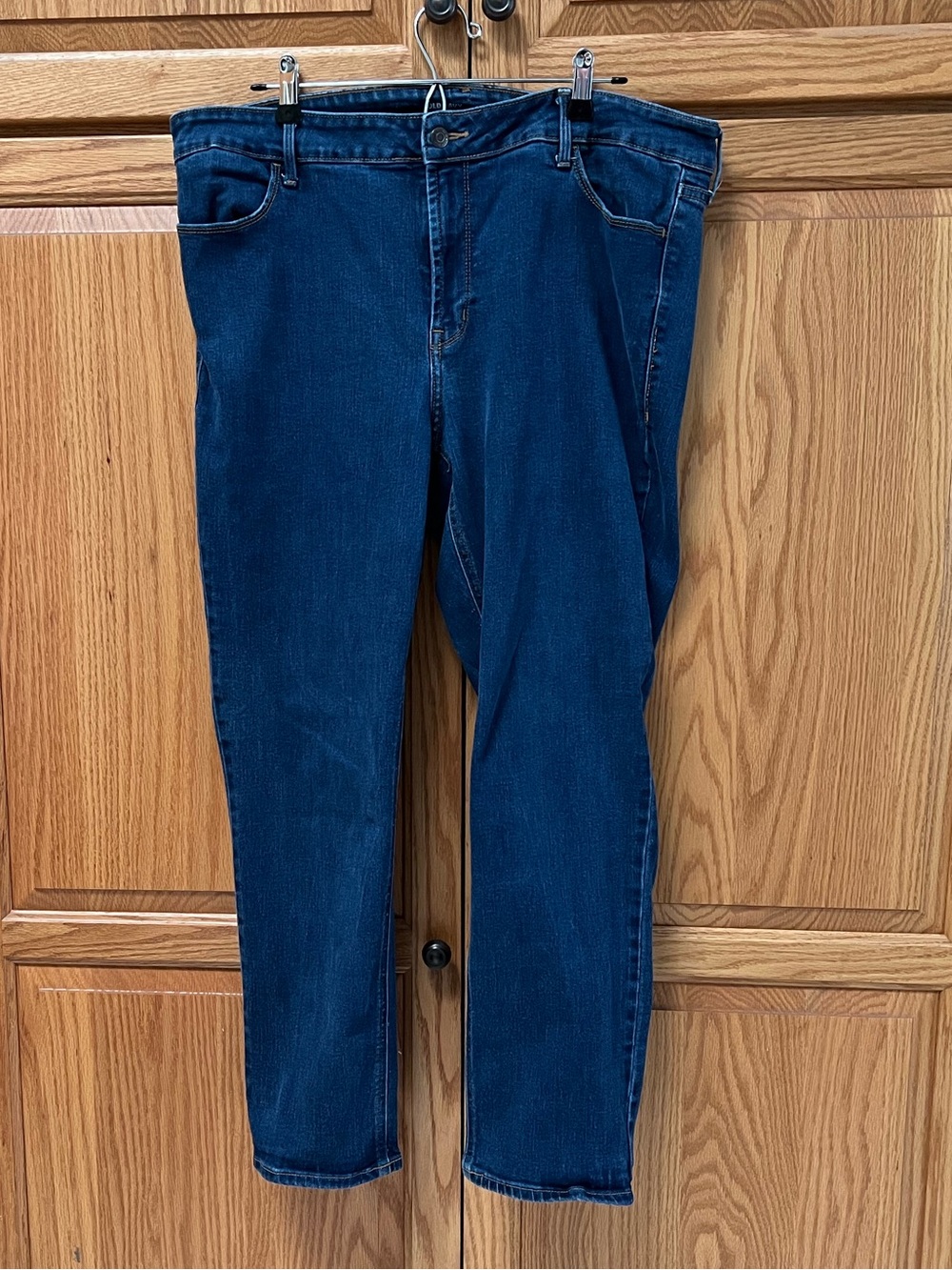 Old Navy Women’s Dark Blue Straight Jeans, GUC, Size 20